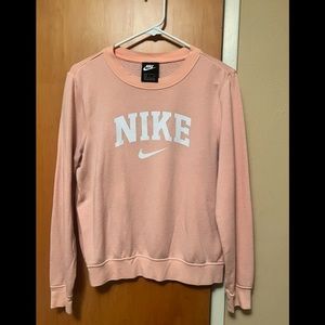 Pink Nike Crewneck